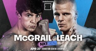 Boxing McGrail Vs Leach